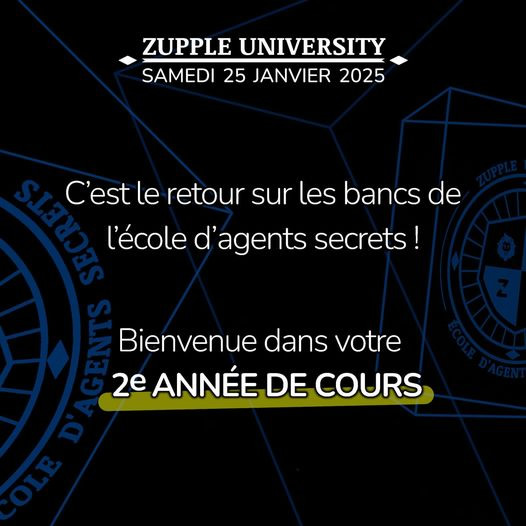 Zupple University 2025 - Une journée et une soirée d'énigmes